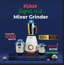 Kiam Super Mix Mixer Grinder - 1000 Watt