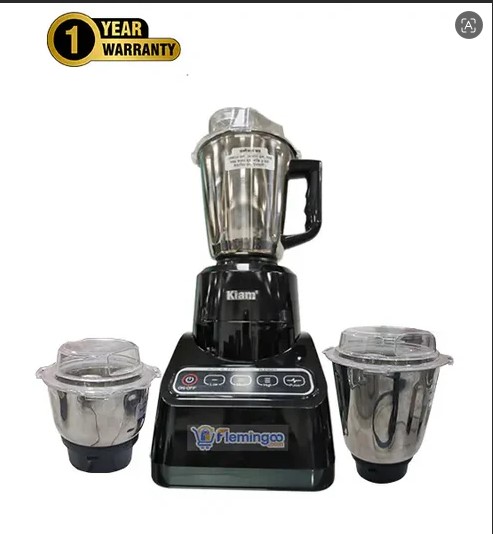 Kiam Stylo Mix 1500 Watt Mixer Grinder (3 in 1)